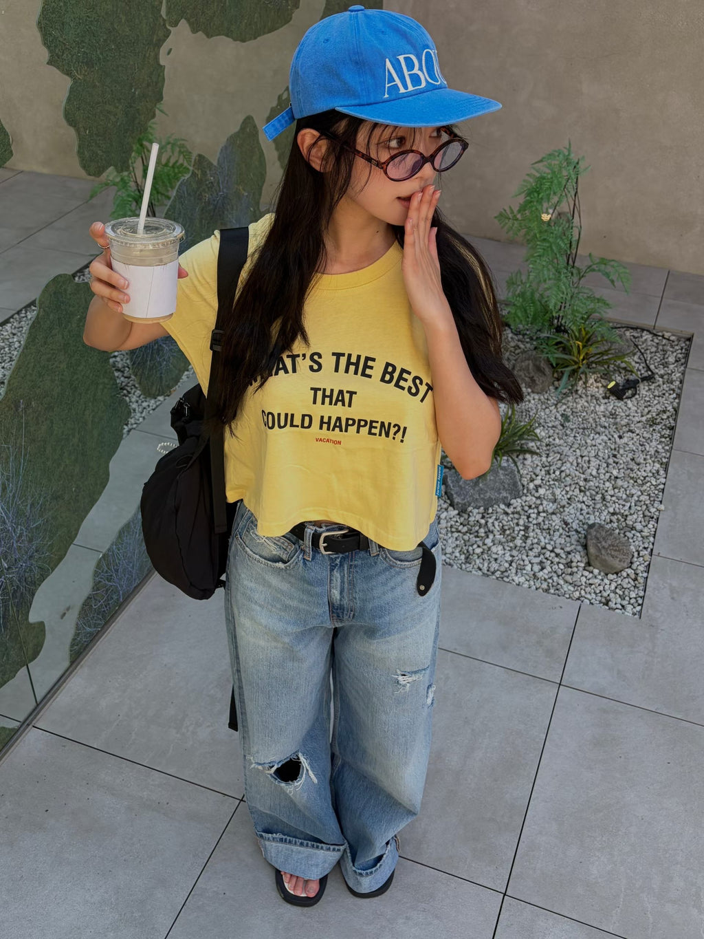 “WHAT‘S THE BEST”短Tee