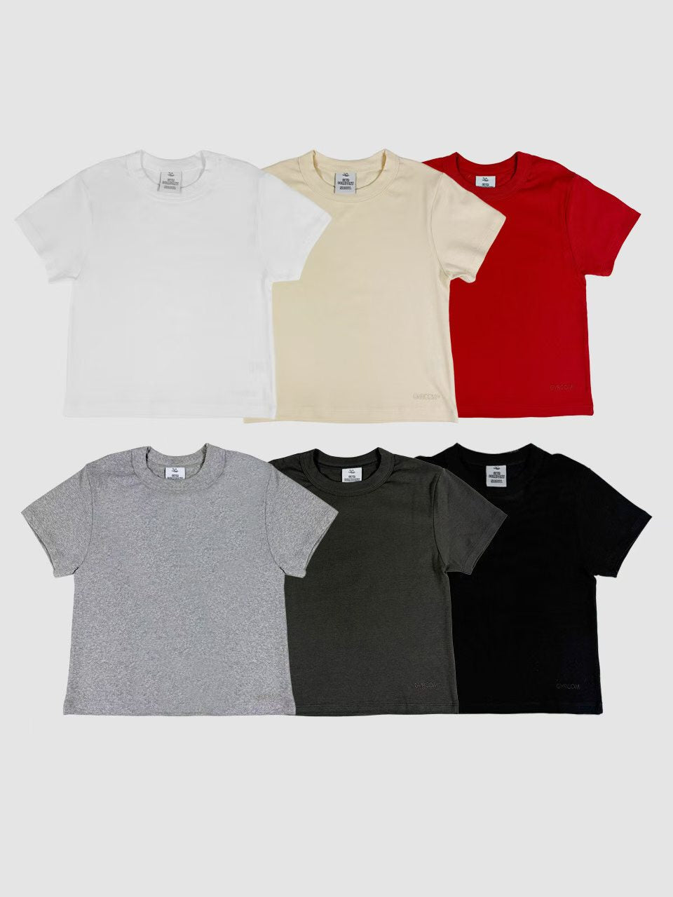 高圓領Tee