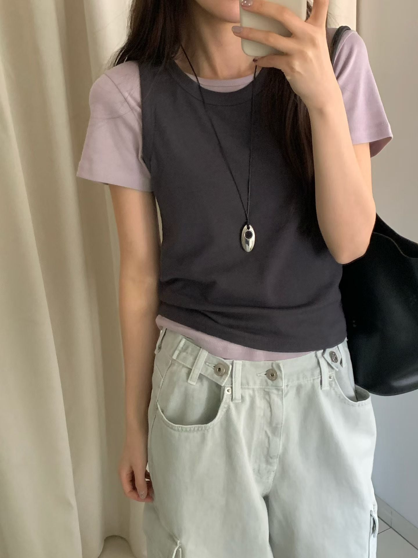 純棉背心