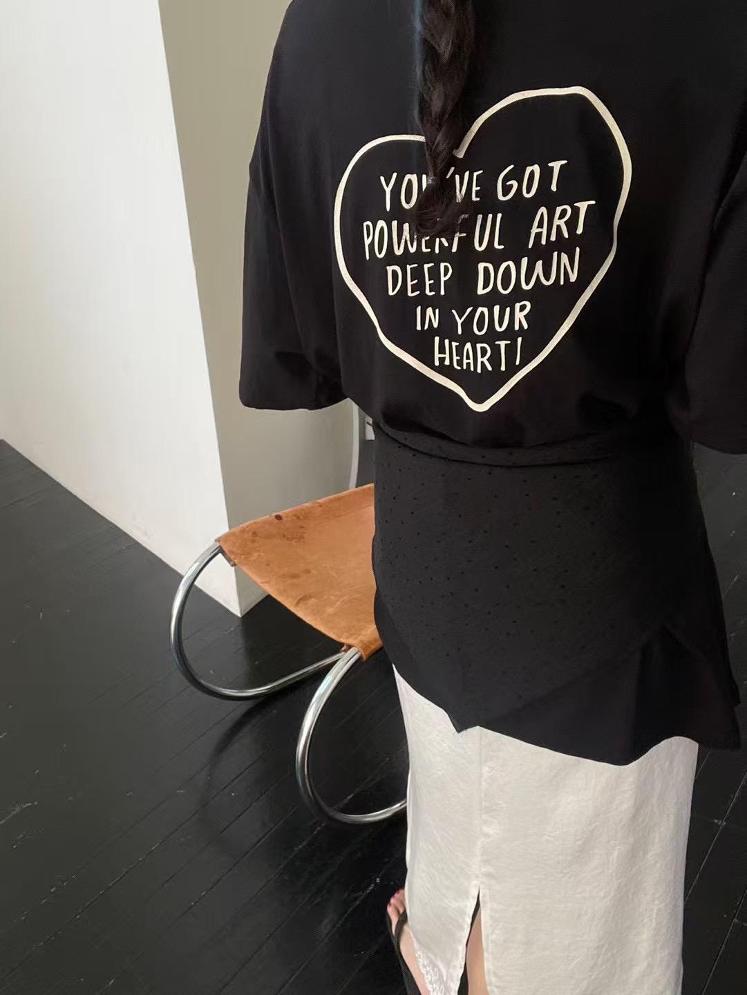 背“You‘ve got powerful”心 Tee