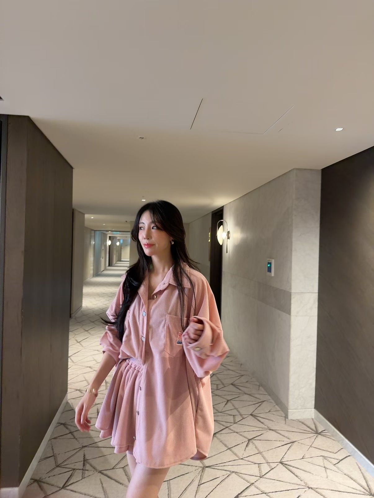 兩袋燈芯絨恤衫(set裝可另購燈芯絨短裙褲)