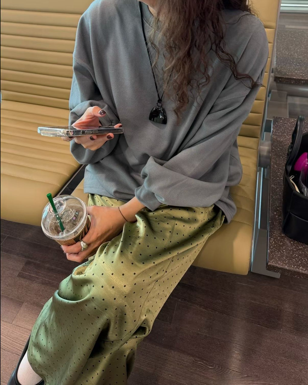 束袖長Tee
