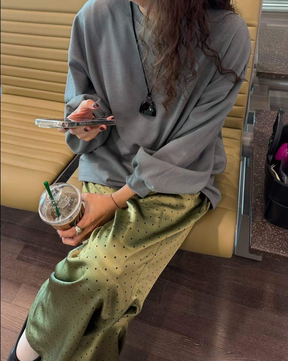 束袖長Tee