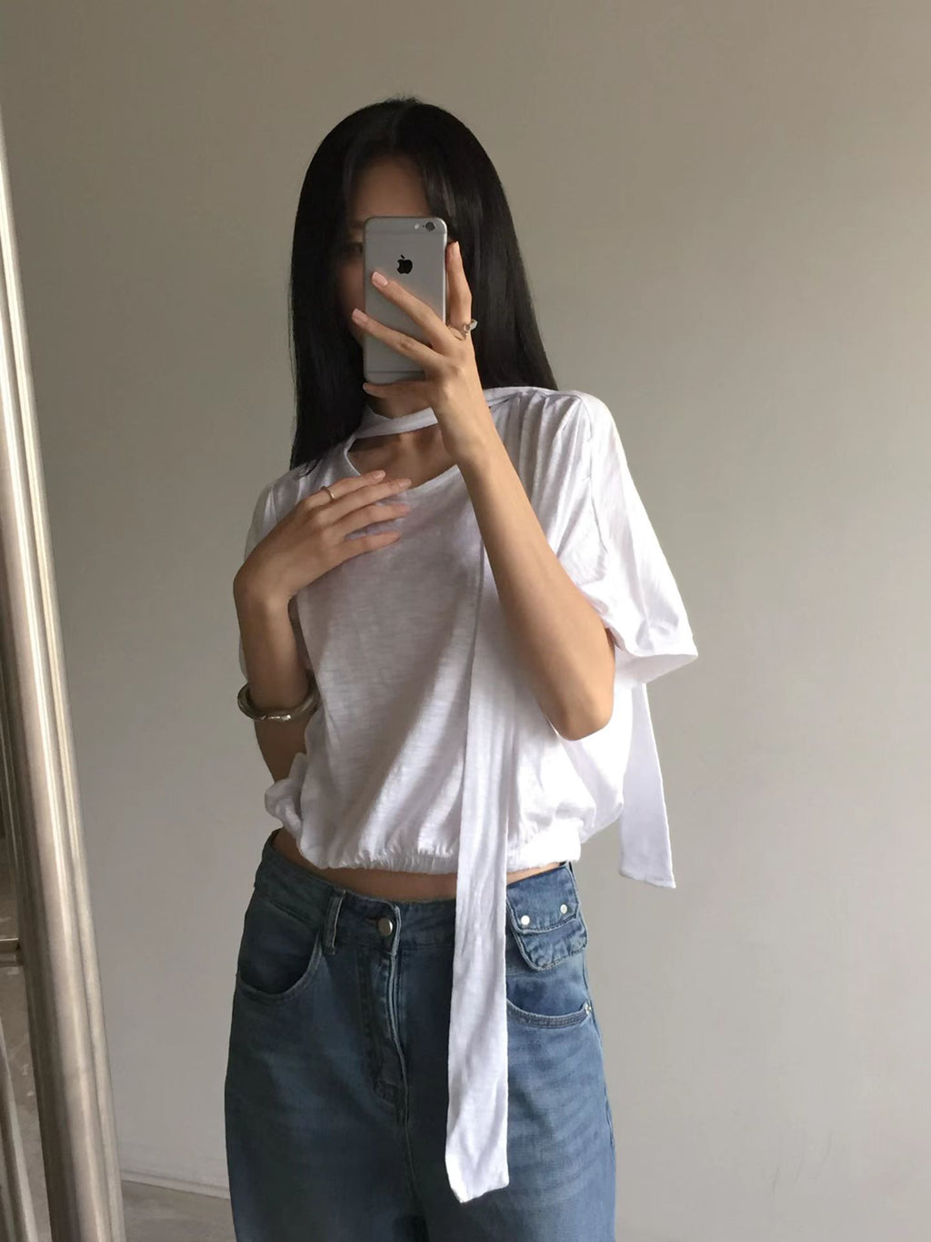 純棉連帶Tee (set裝可另購純棉長裙)