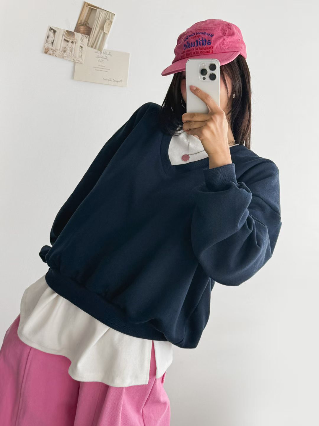V領束腳Tee