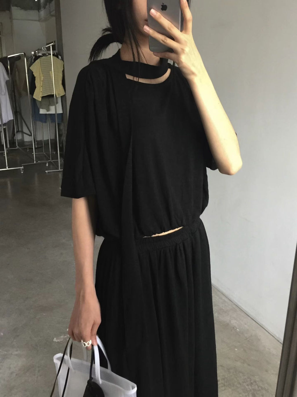純棉長裙(set裝可另購純棉連帶Tee)
