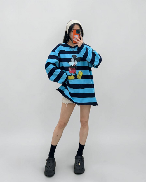 Mickey橫間長Tee