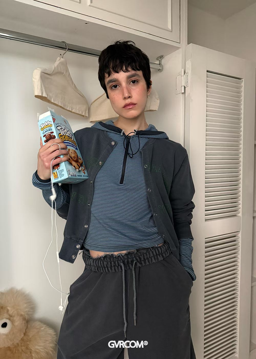 “SKATE BOARDKID”布外套