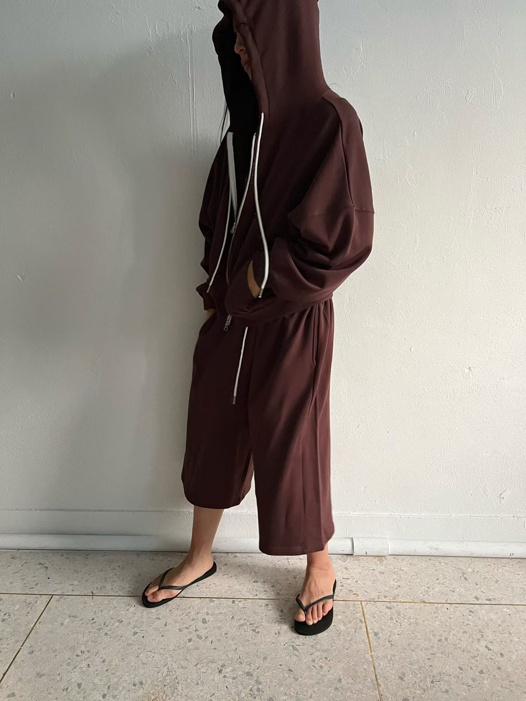 四骨布褲(set裝可另購有帽布外套)