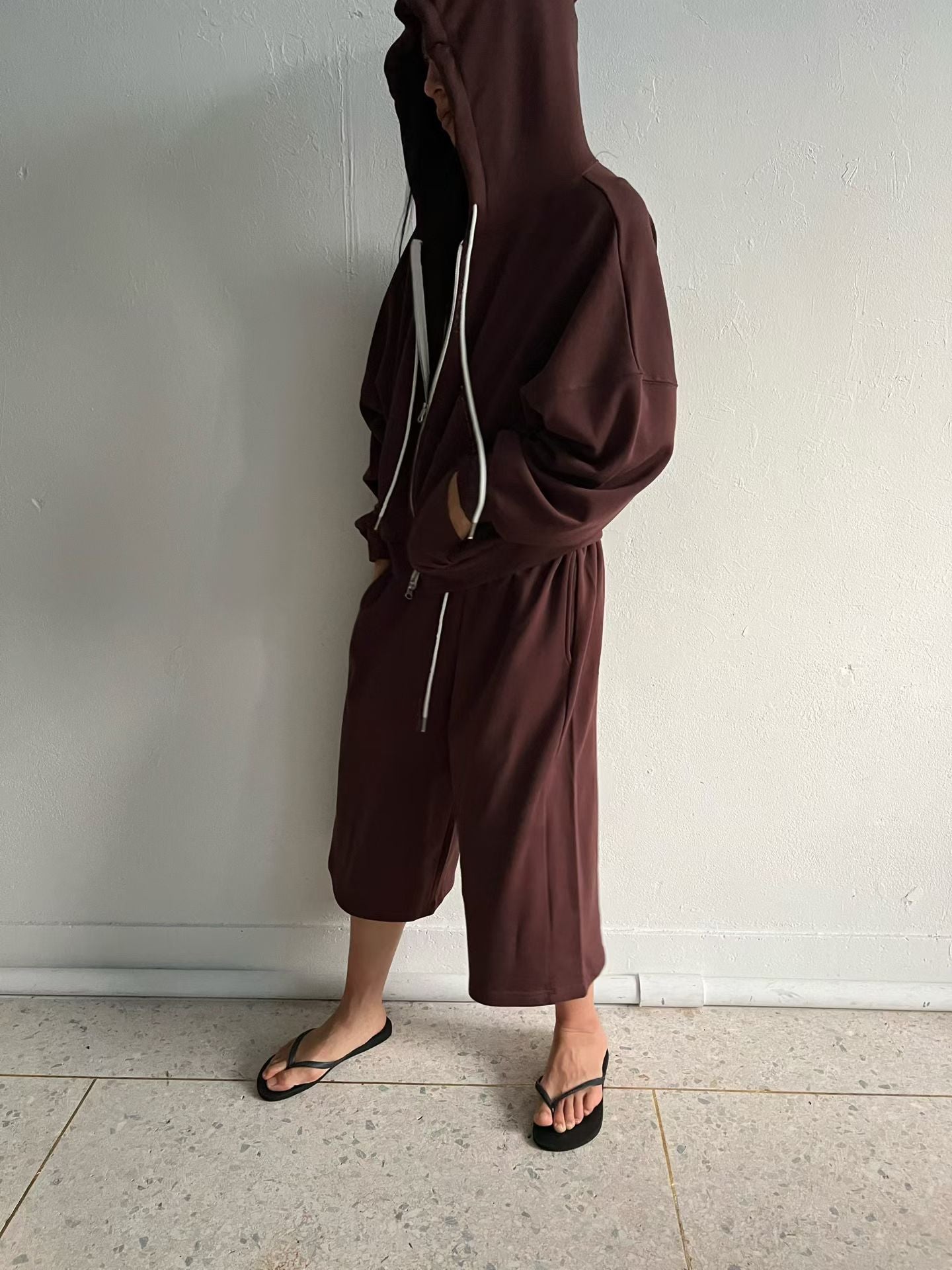 四骨布褲(set裝可另購有帽布外套)