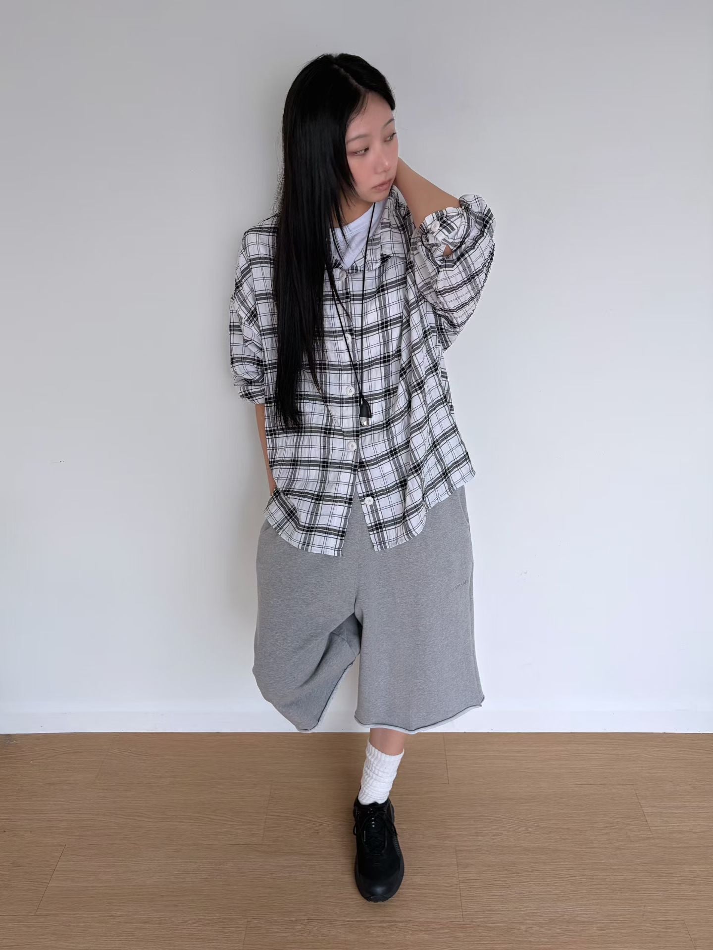 洗水四骨短褲