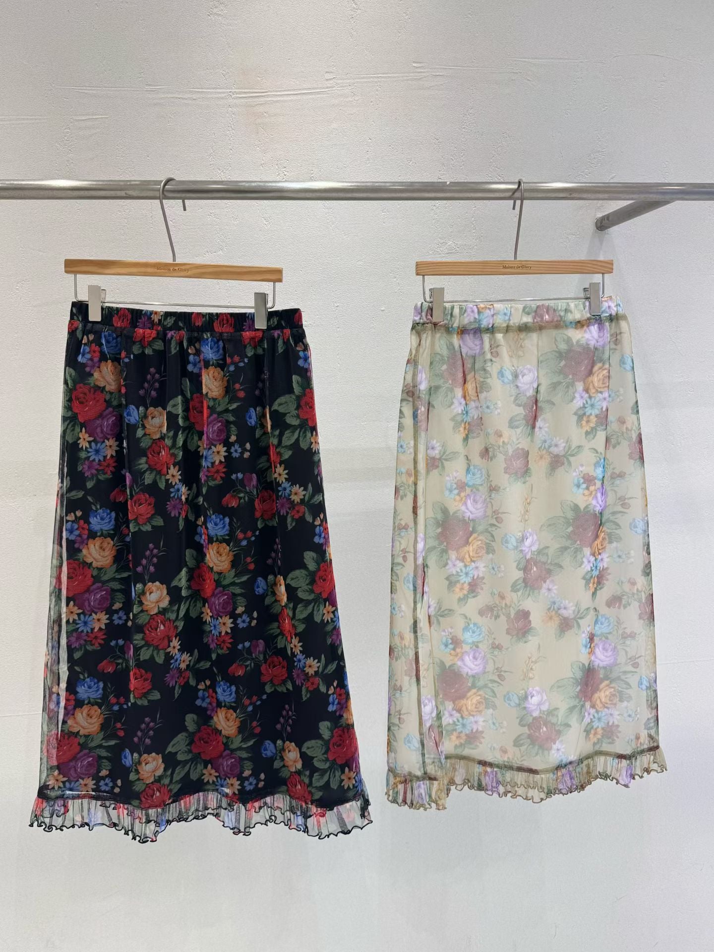花花紗裙