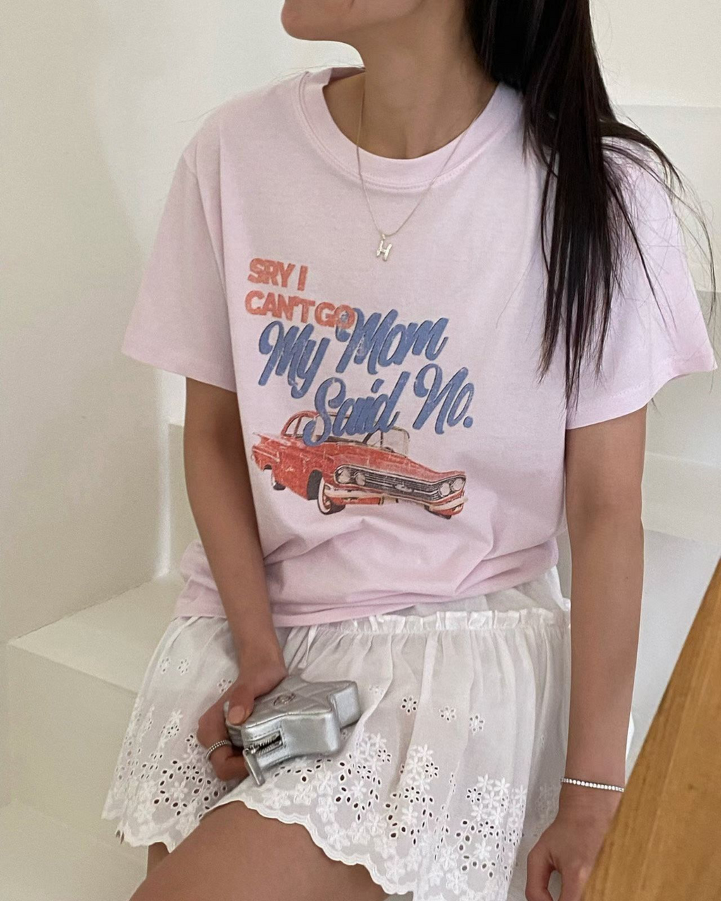 復古車薄Tee