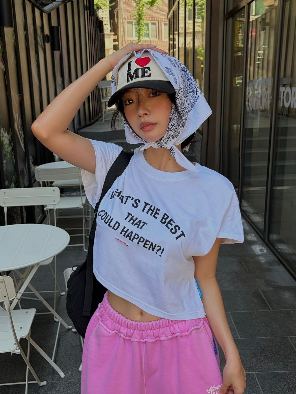 “WHAT‘S THE BEST”短Tee