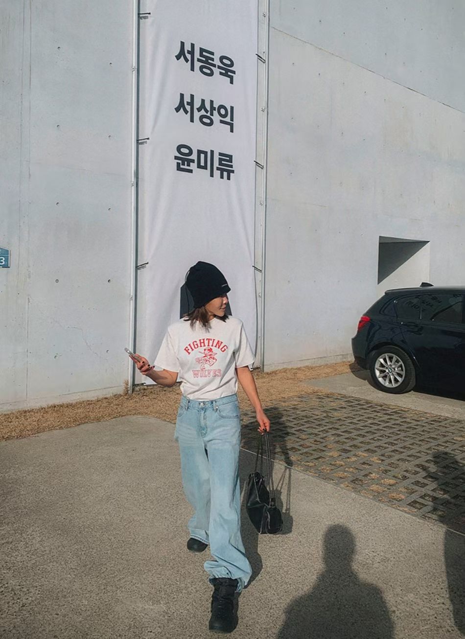 “FIGHTING”短袖Tee