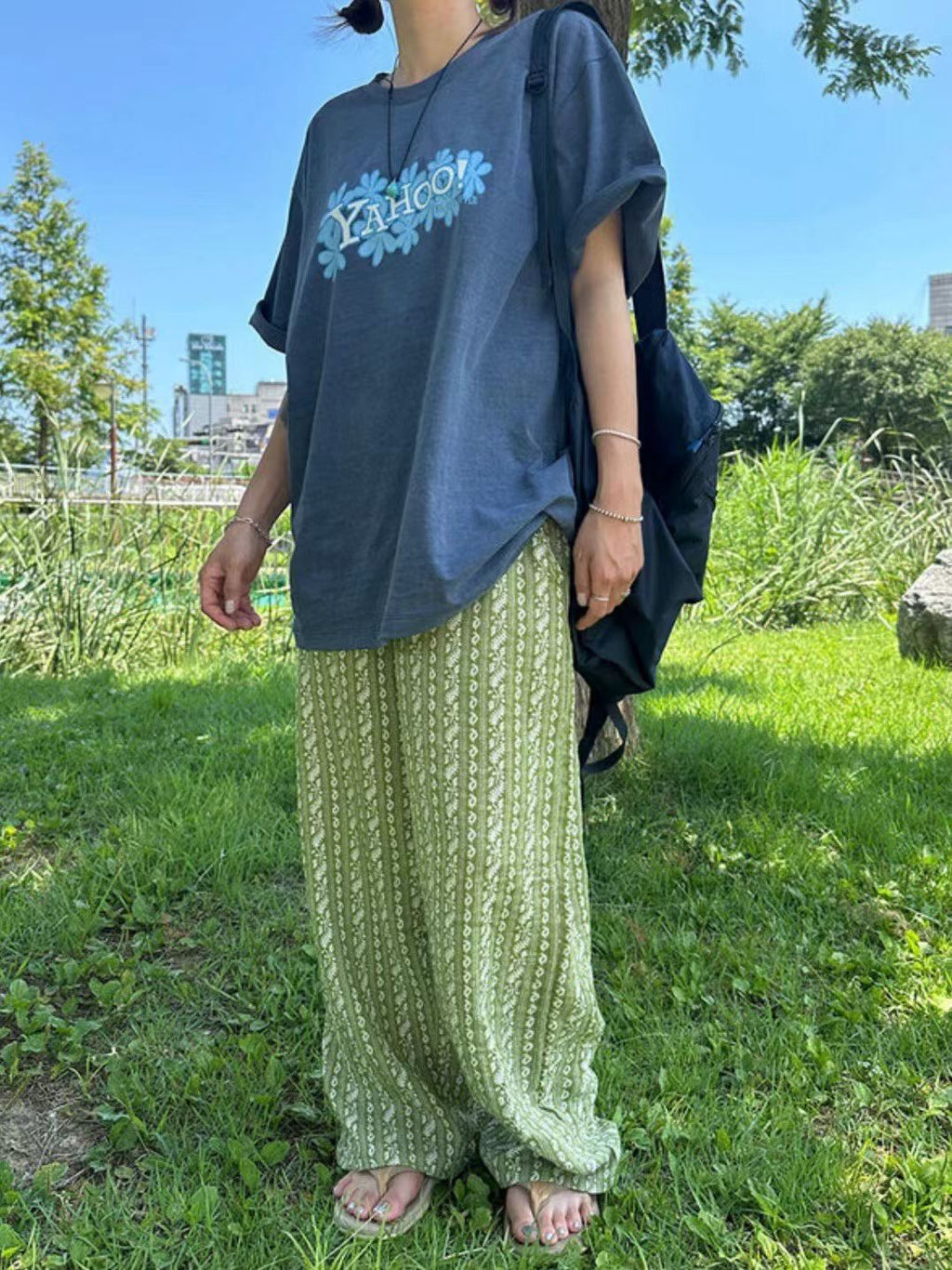 印第安花紋長褲