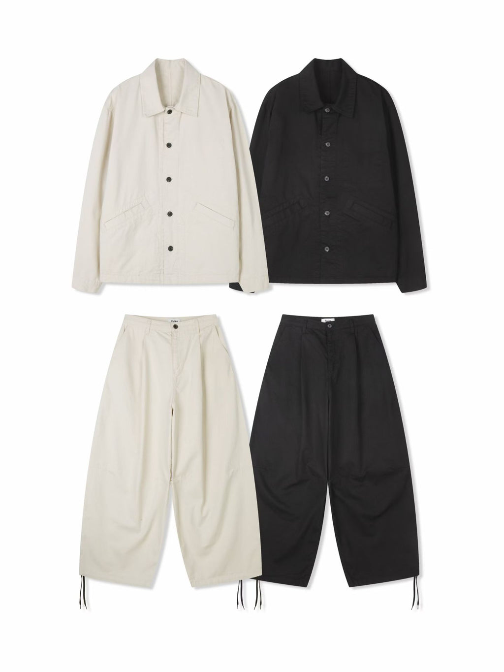 寛腳褲 (set裝可另賺反領外套)