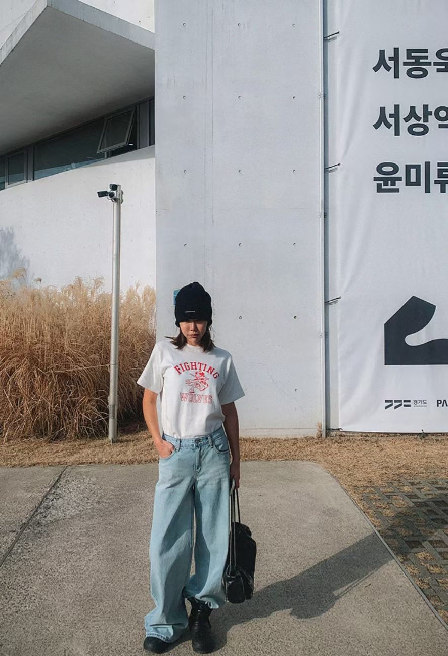 “FIGHTING”短袖Tee