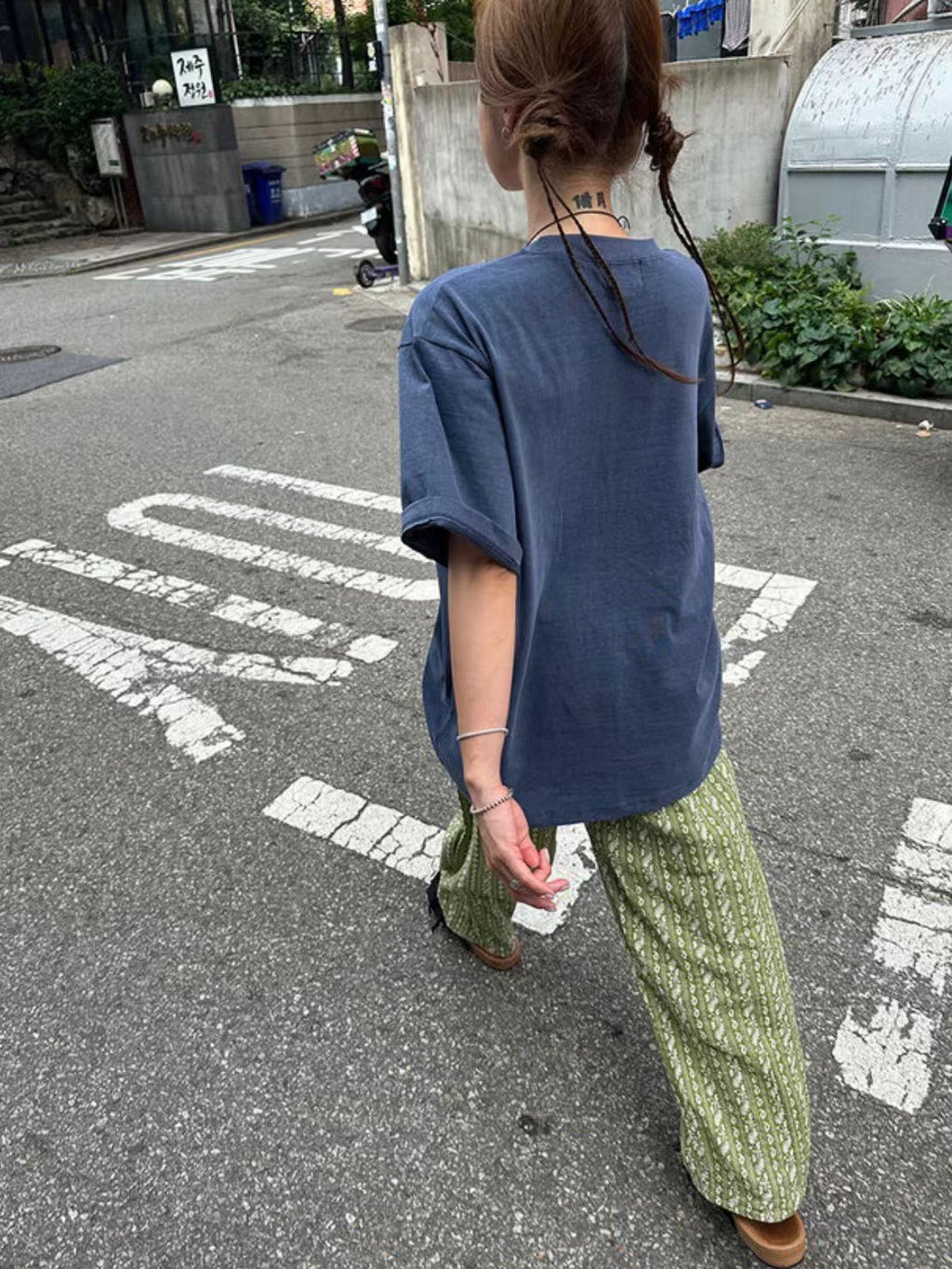 印第安花紋長褲