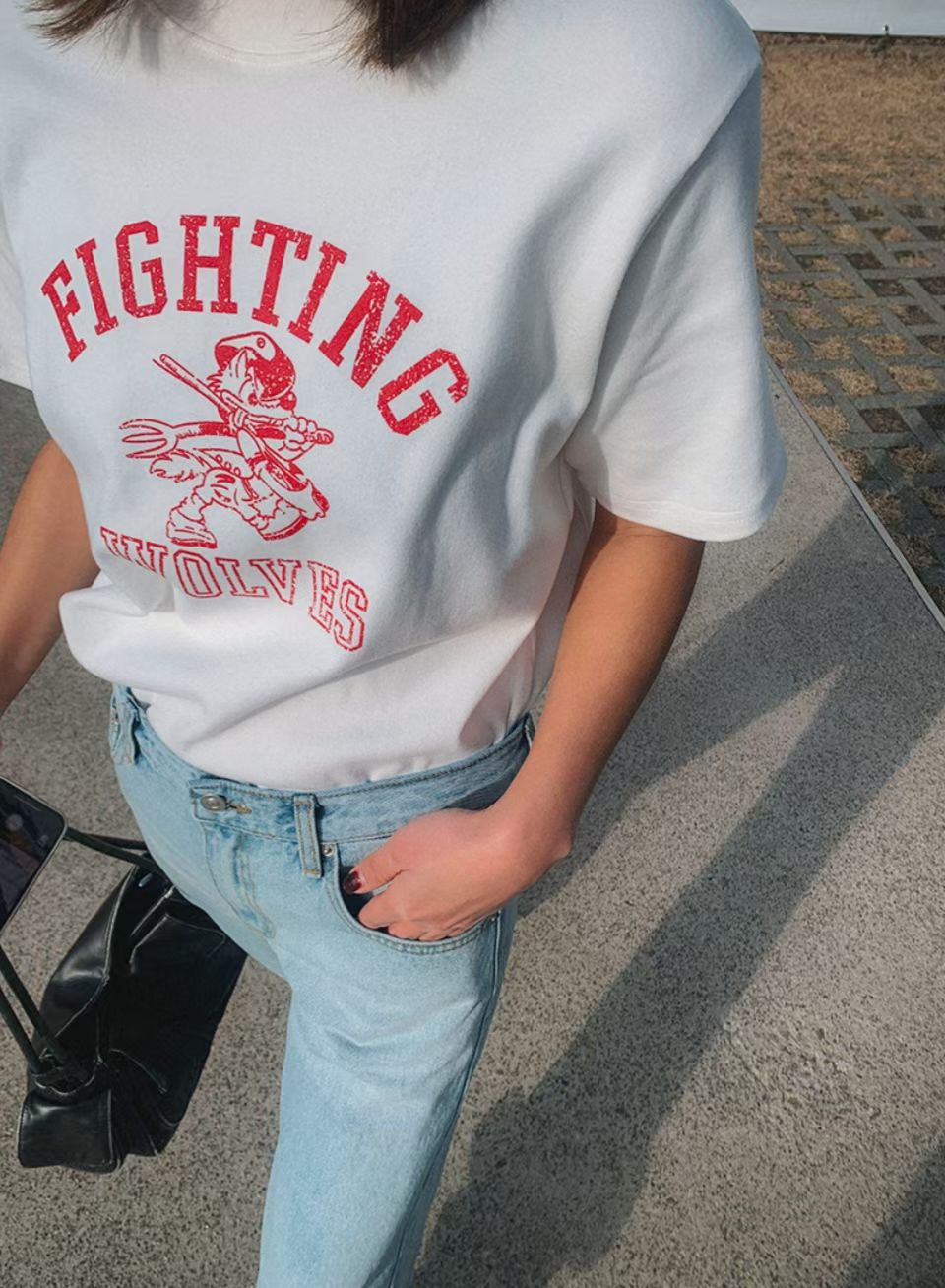 “FIGHTING”短袖Tee