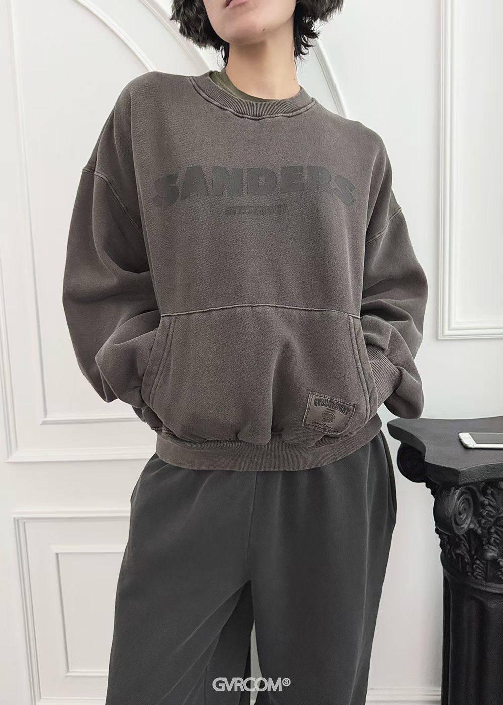 “SANDERS”洗水衛衣