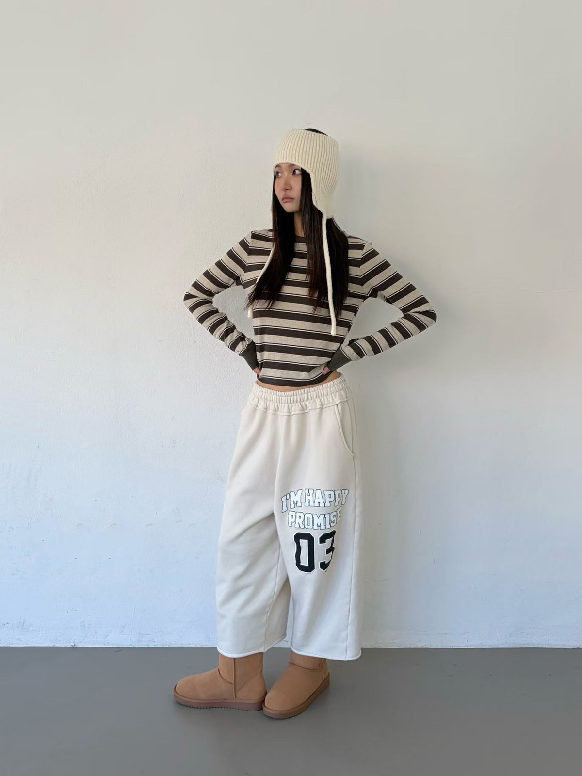 束袖橫間Tee