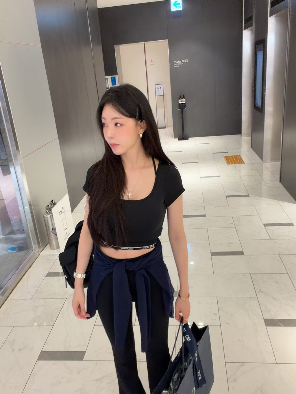 連Pad短Tee