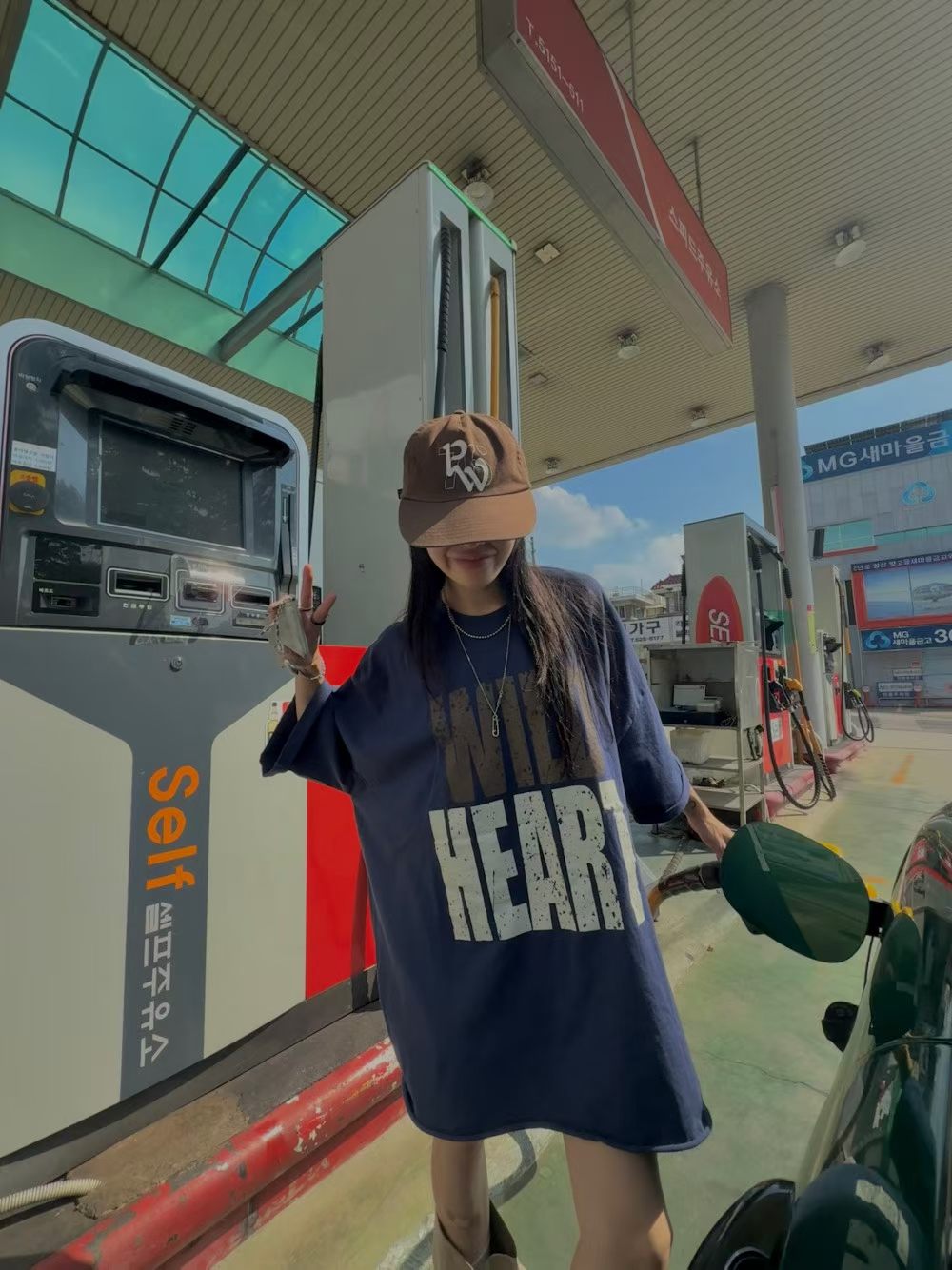 “WILD HEART”長Tee