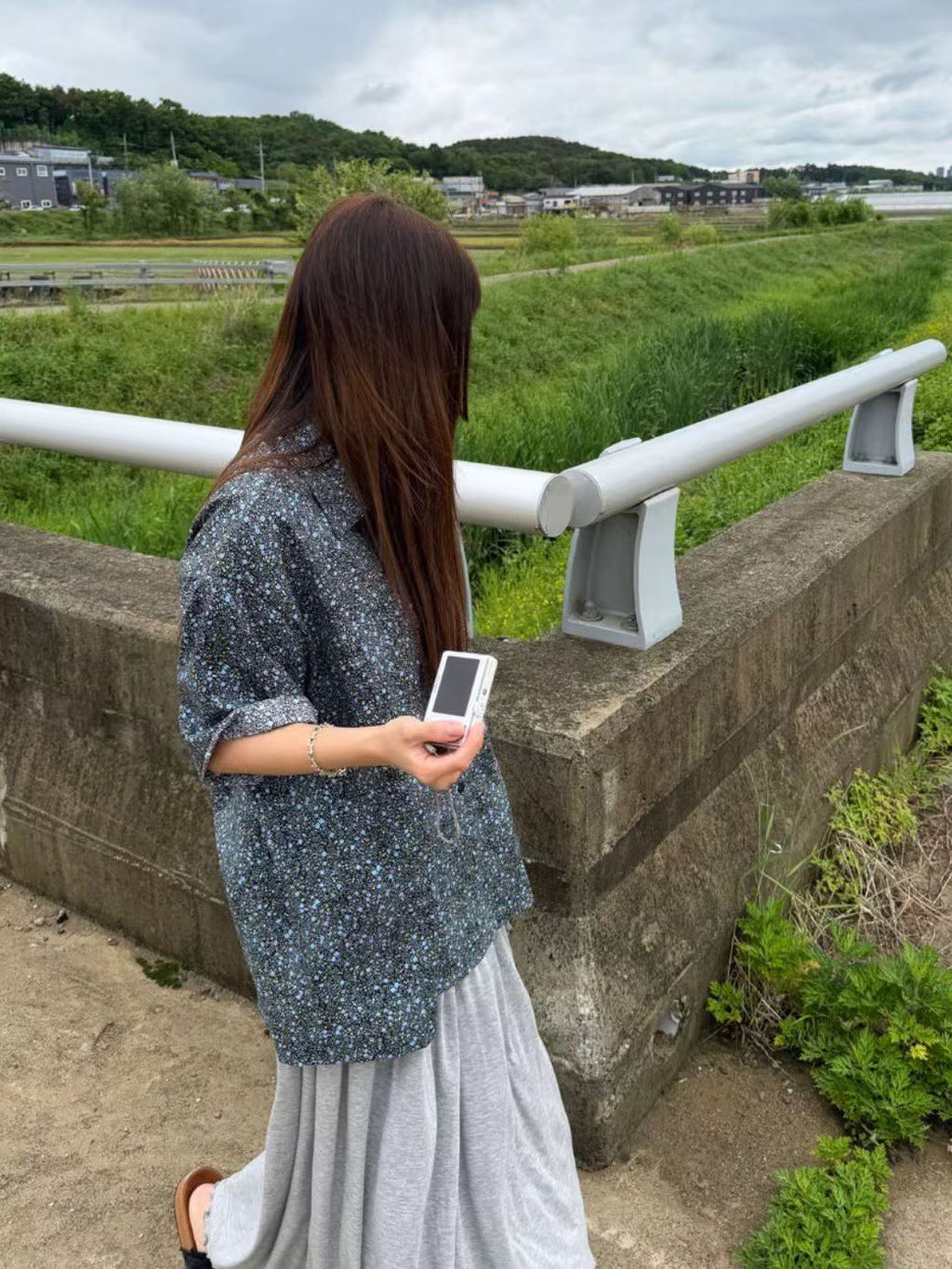 花花長恤衫