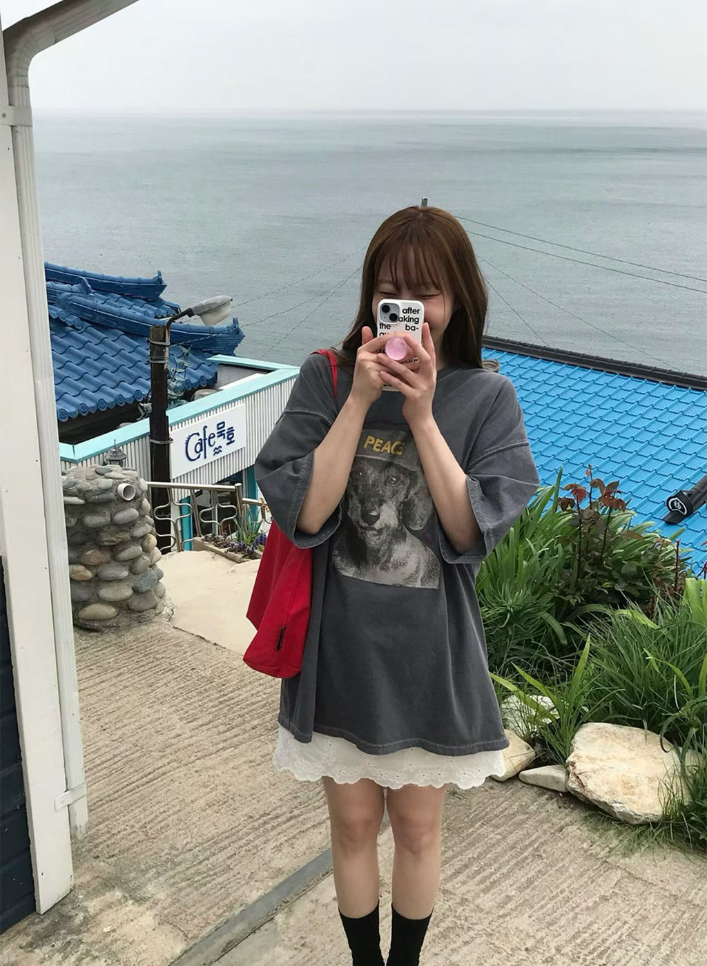 PEACE狗狗長Tee