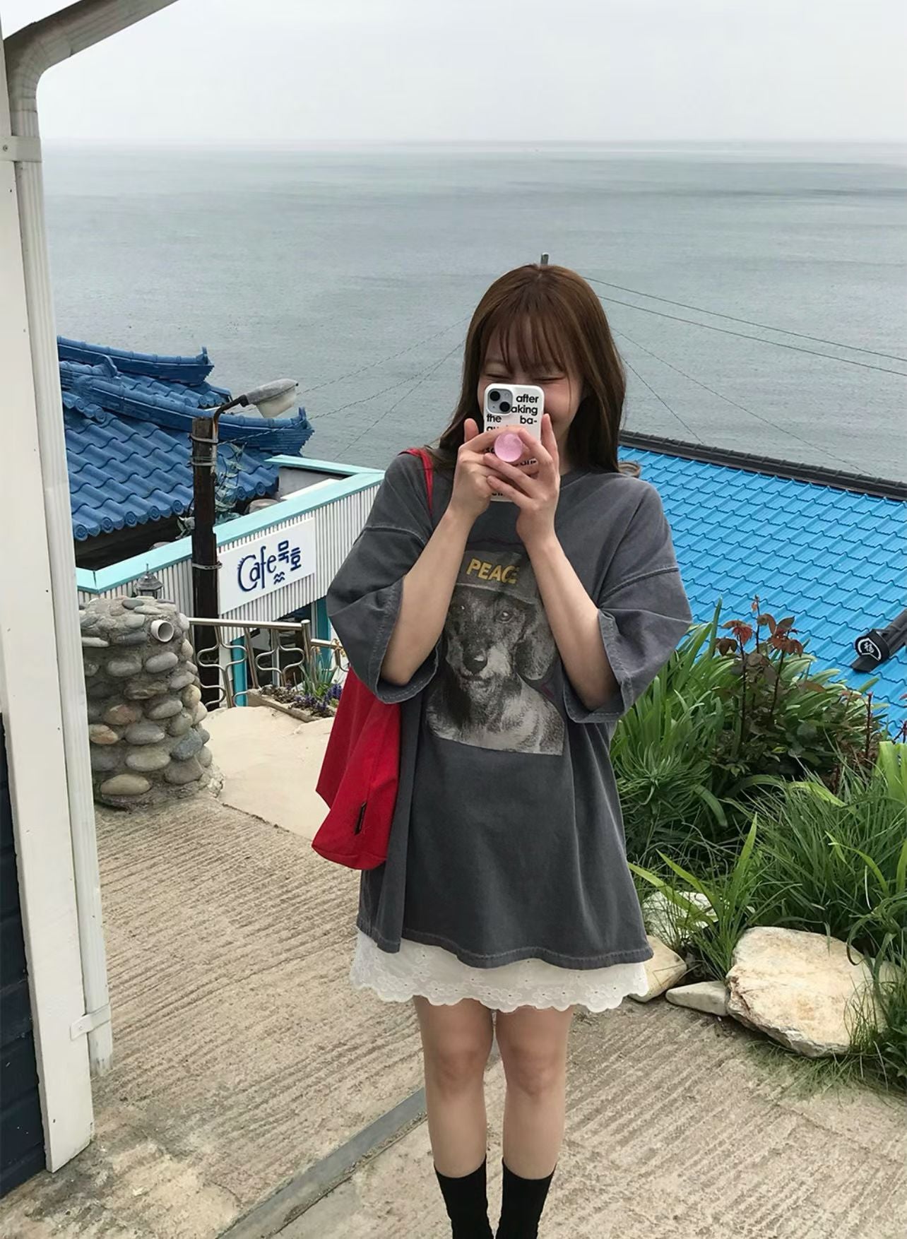 PEACE狗狗長Tee