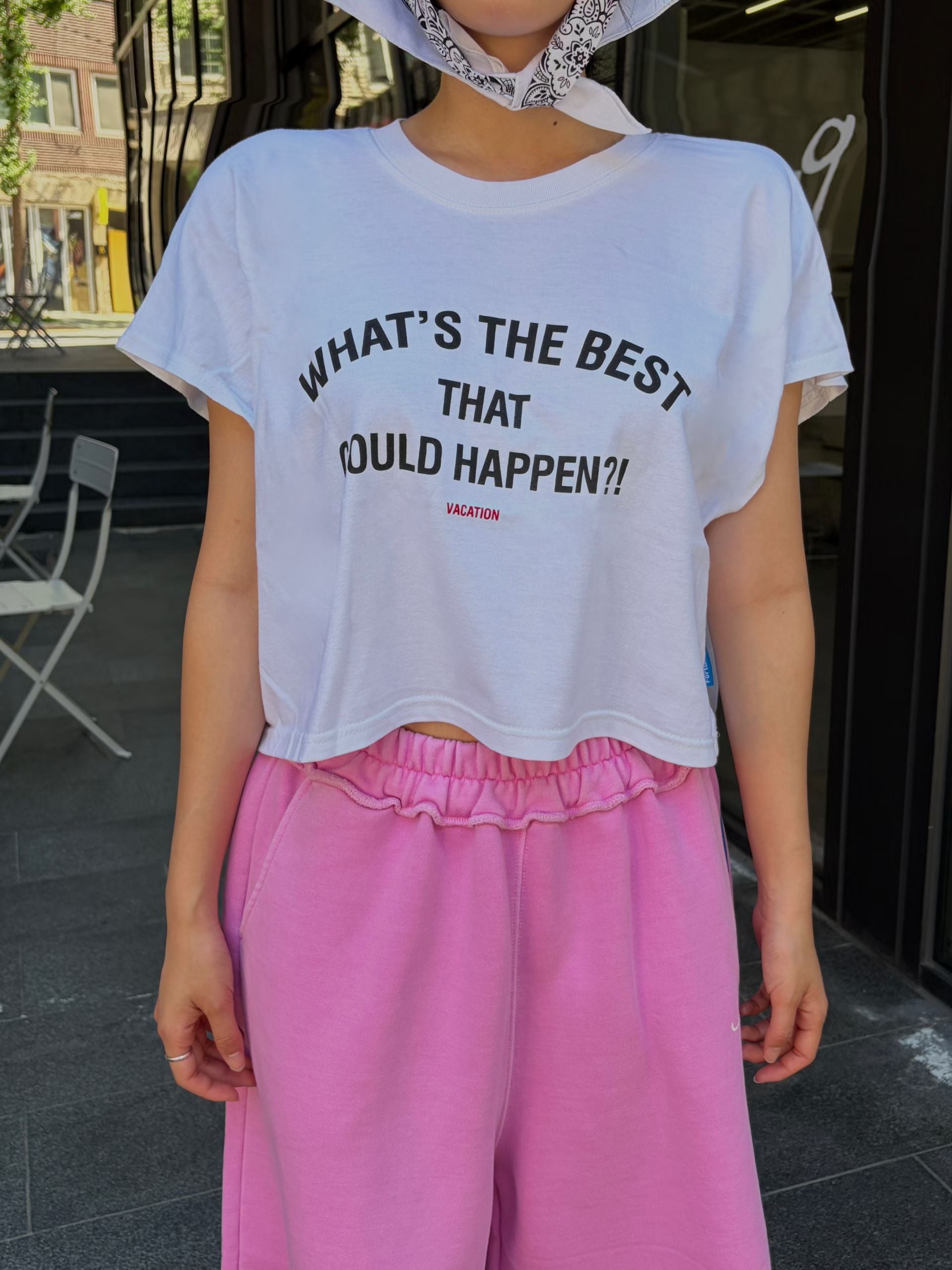“WHAT‘S THE BEST”短Tee