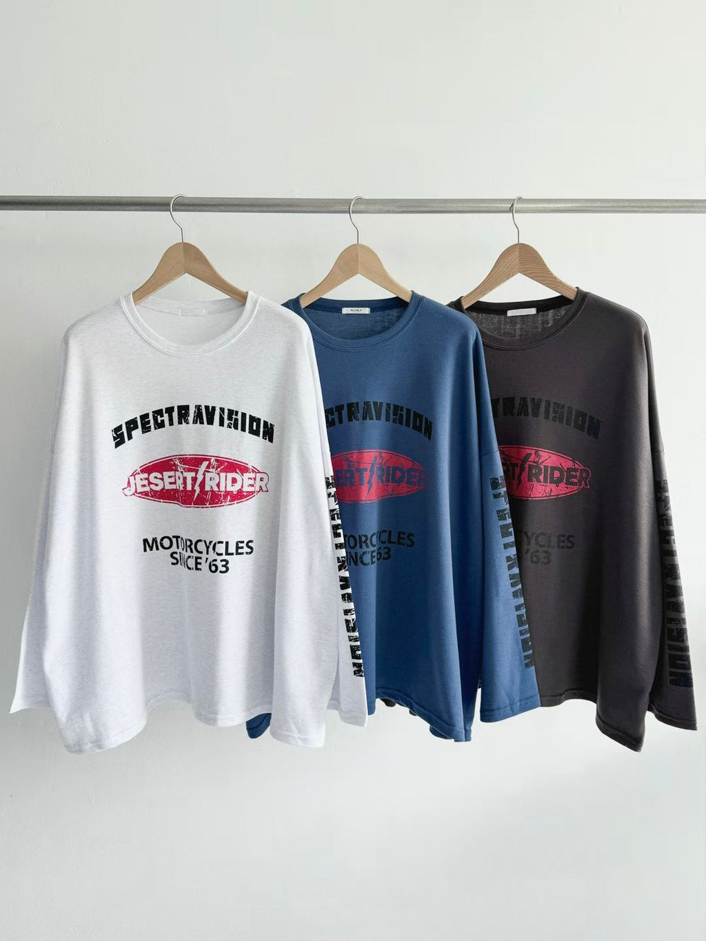 “JESERTRIDER”長袖薄Tee