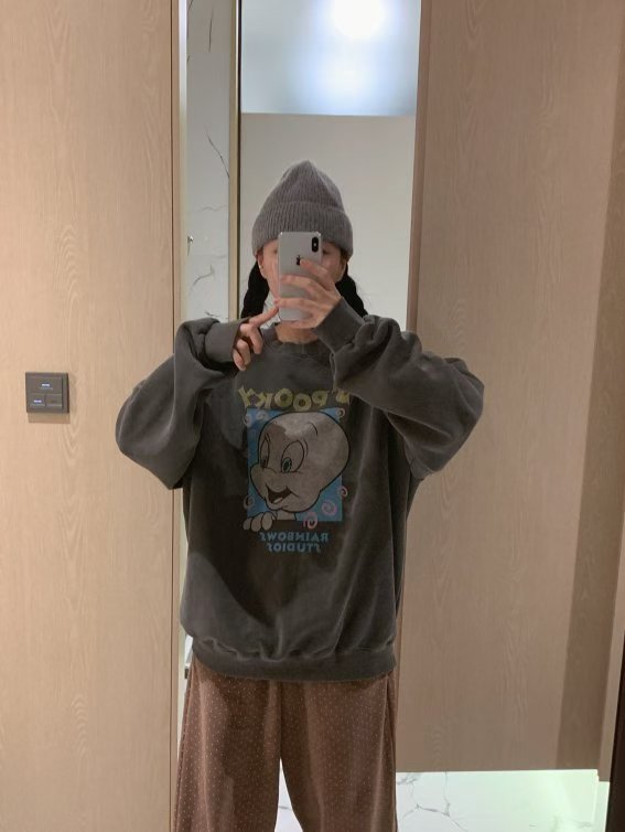 “SPOOKY”洗水衛衣