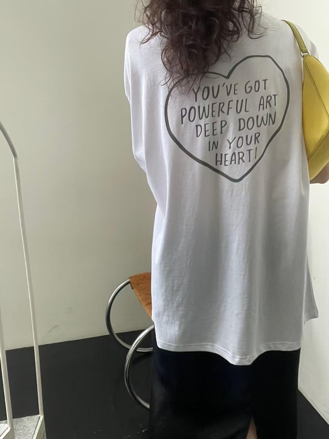 背“You‘ve got powerful”心 Tee