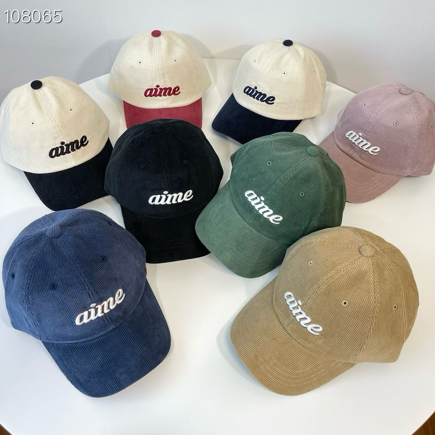 ‘Amie’燈芯絨cap