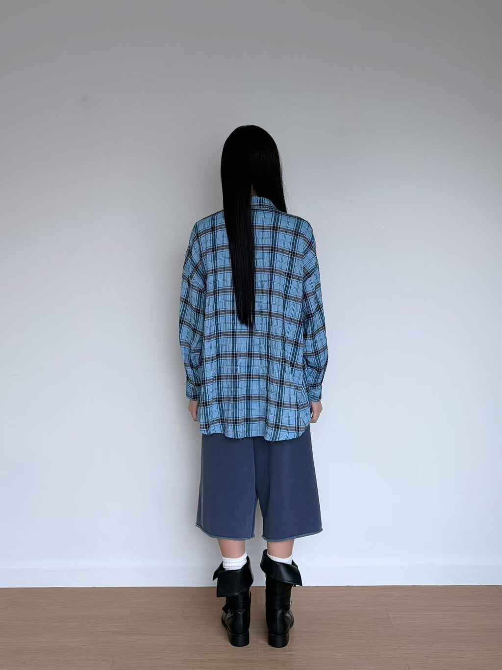洗水四骨短褲