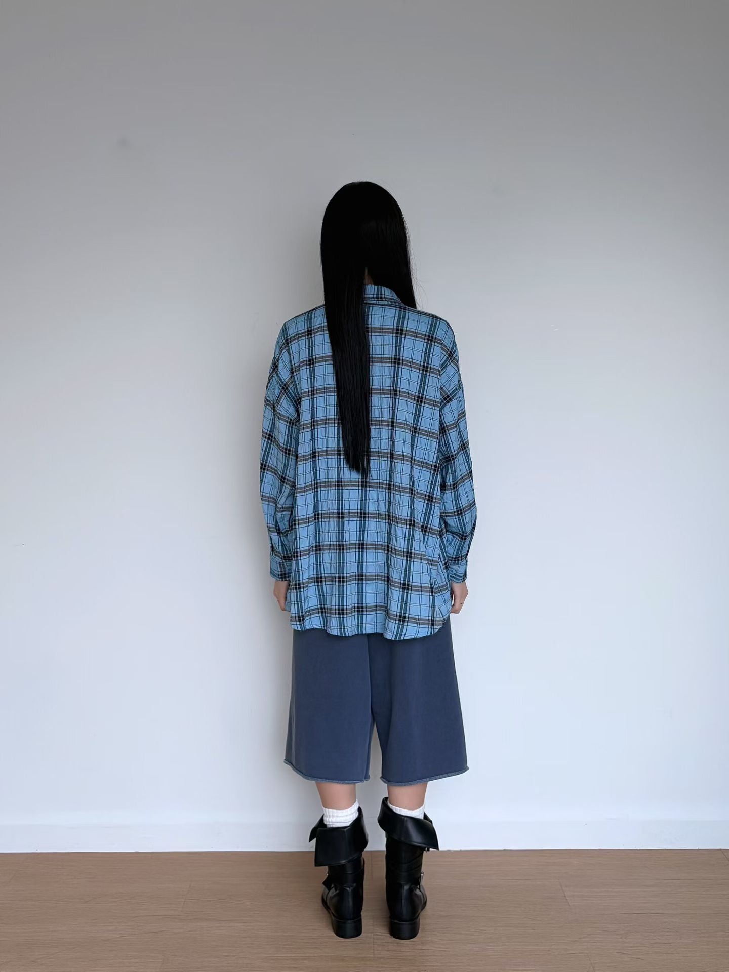 洗水四骨短褲