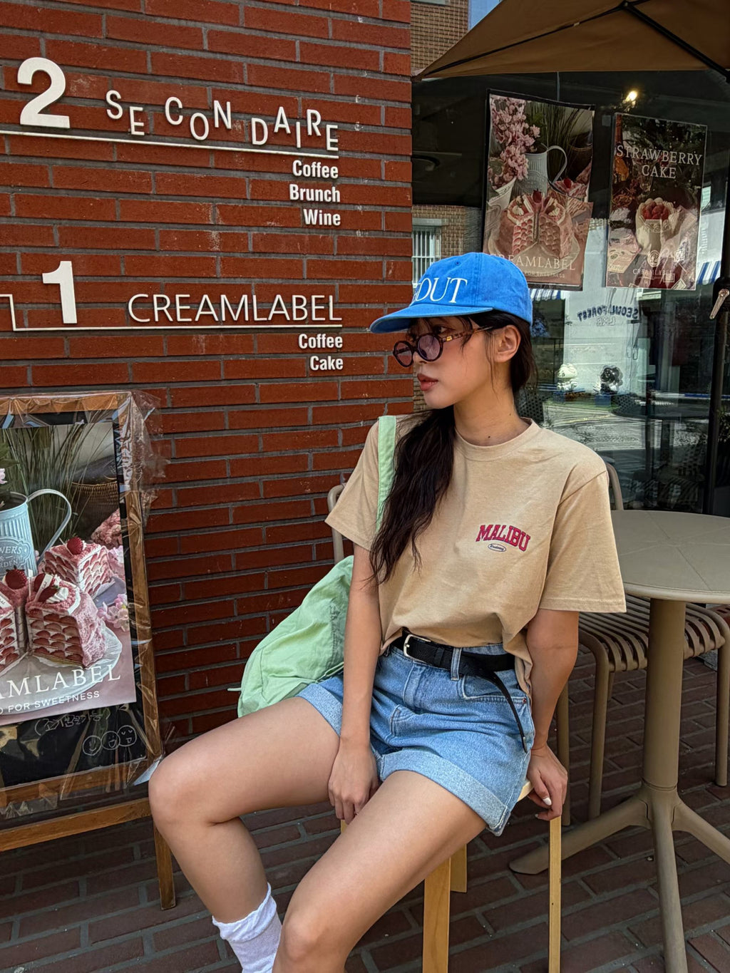 背“MALIBU”Tee