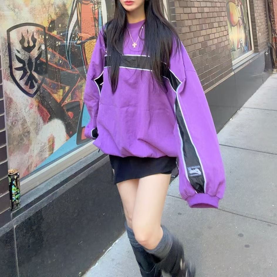 拼色長Tee