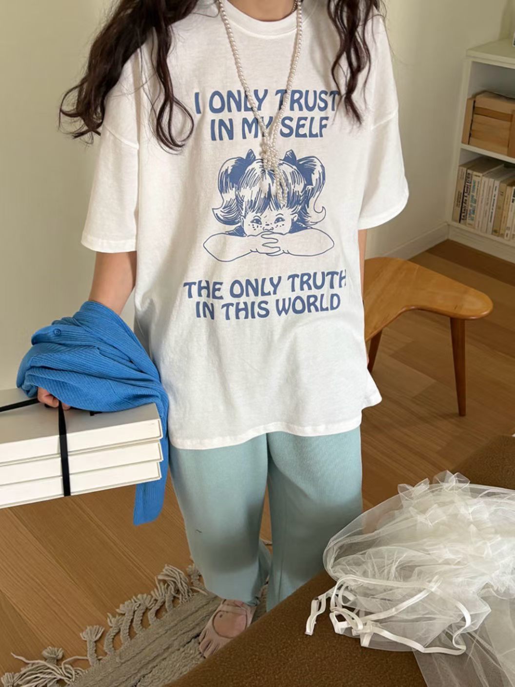 “THE ONLY TRUTH’孖辮妹Tee