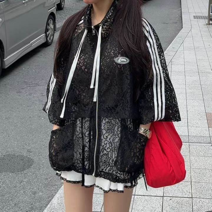 Lace拉鍊外套