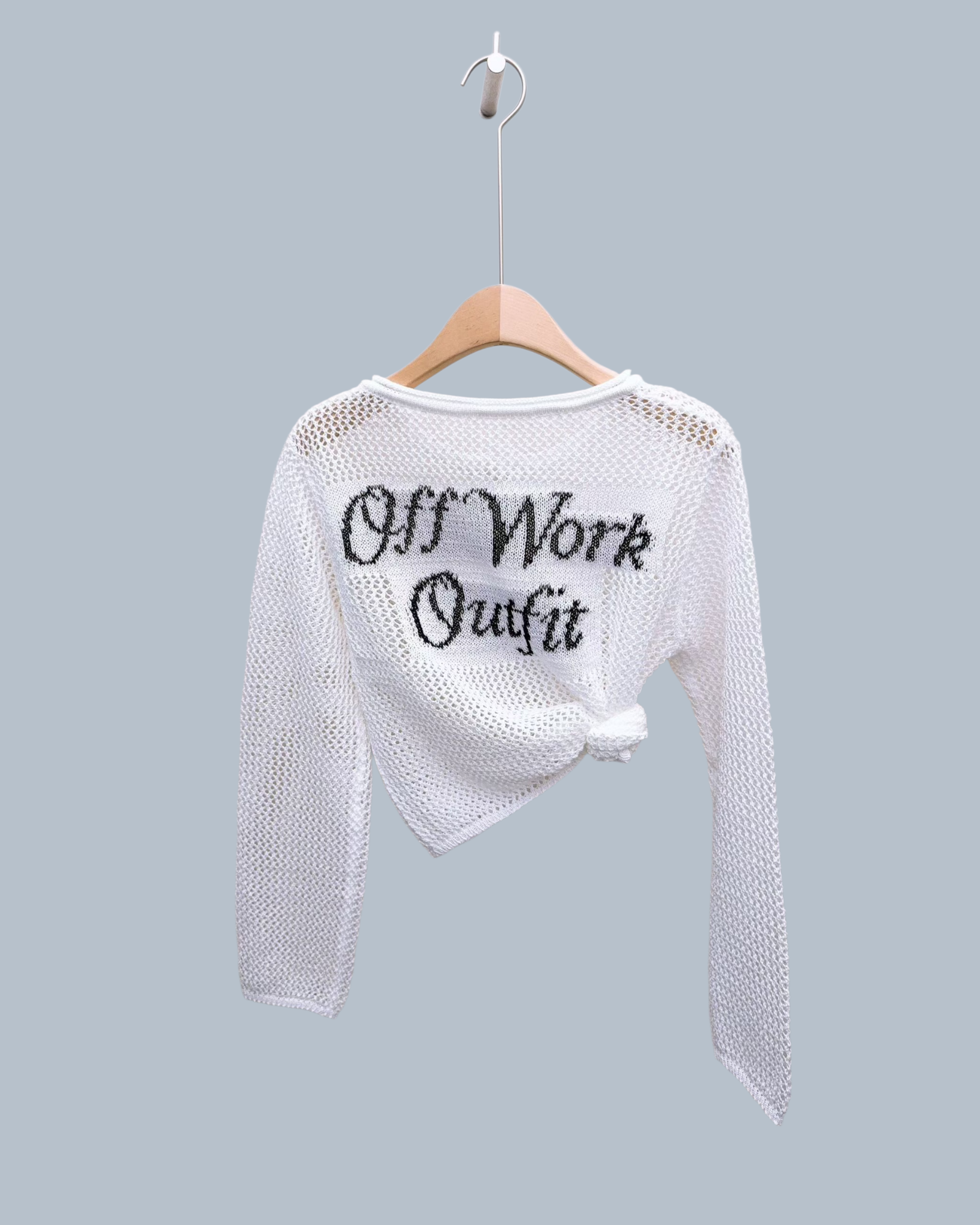 “Off Work”網網外套