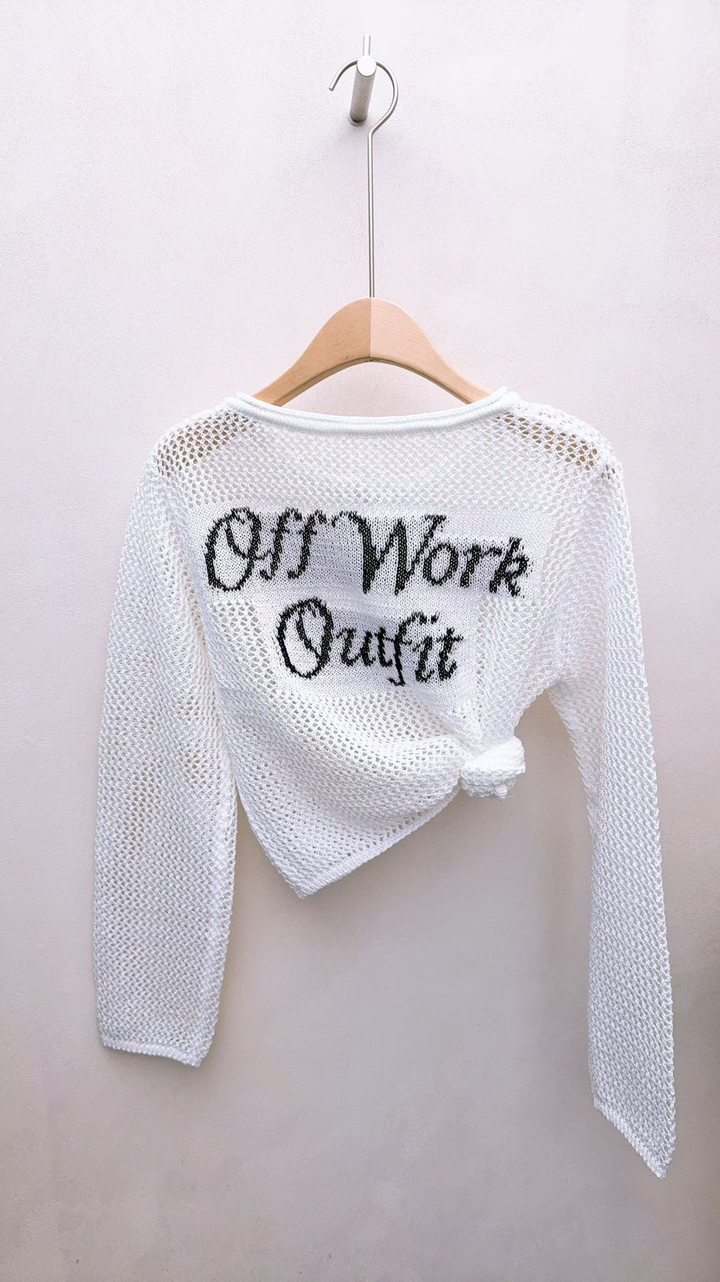 “Off Work”網網外套