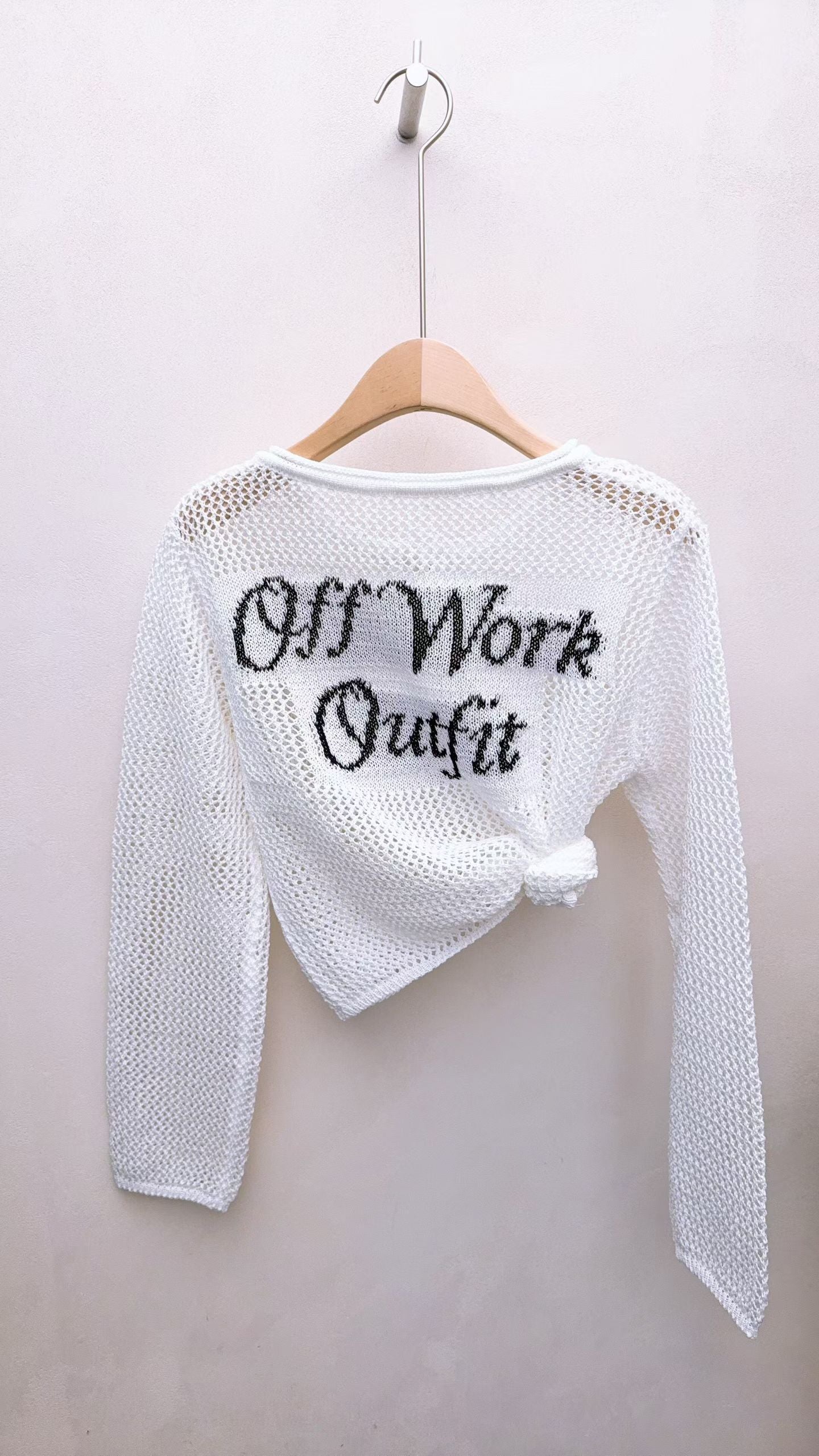 “Off Work”網網外套