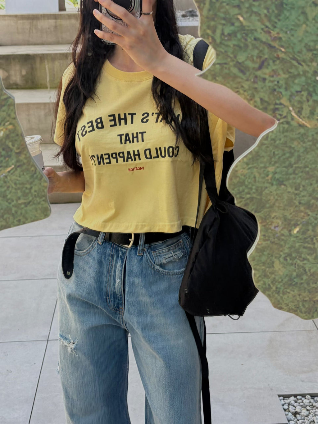 “WHAT‘S THE BEST”短Tee