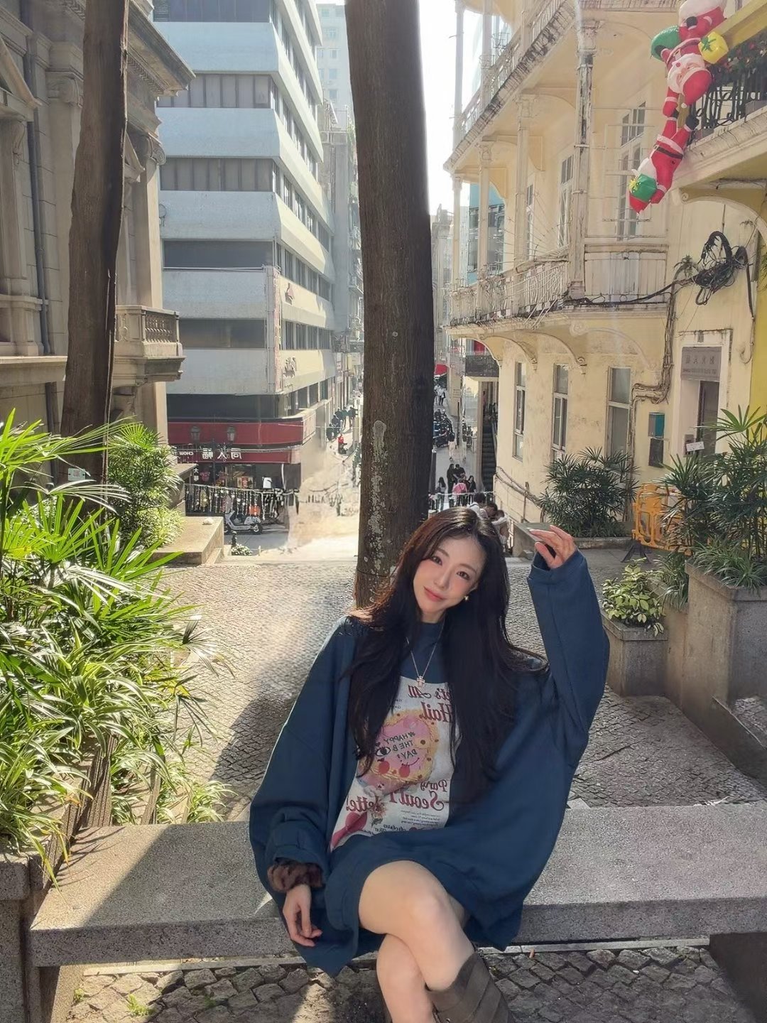 Bear Bear / Cake長衛衣