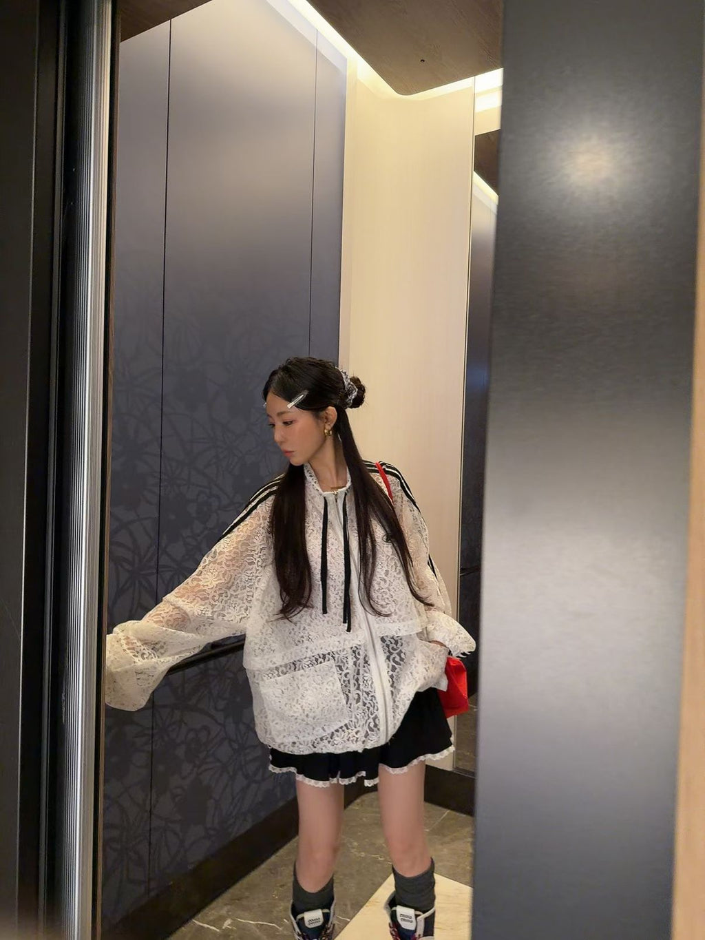 Lace拉鍊外套