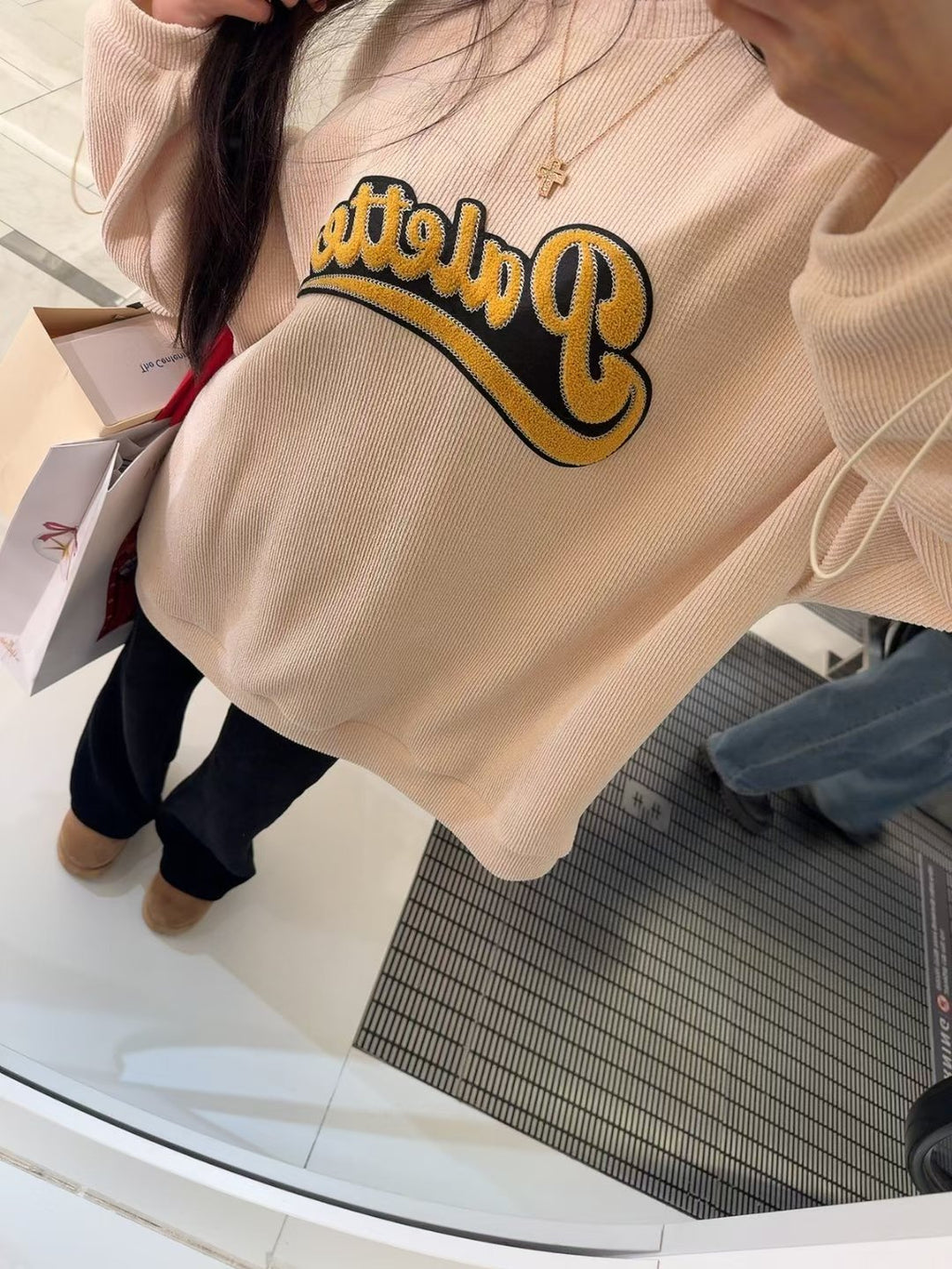 “Palette”索袖長絨Tee