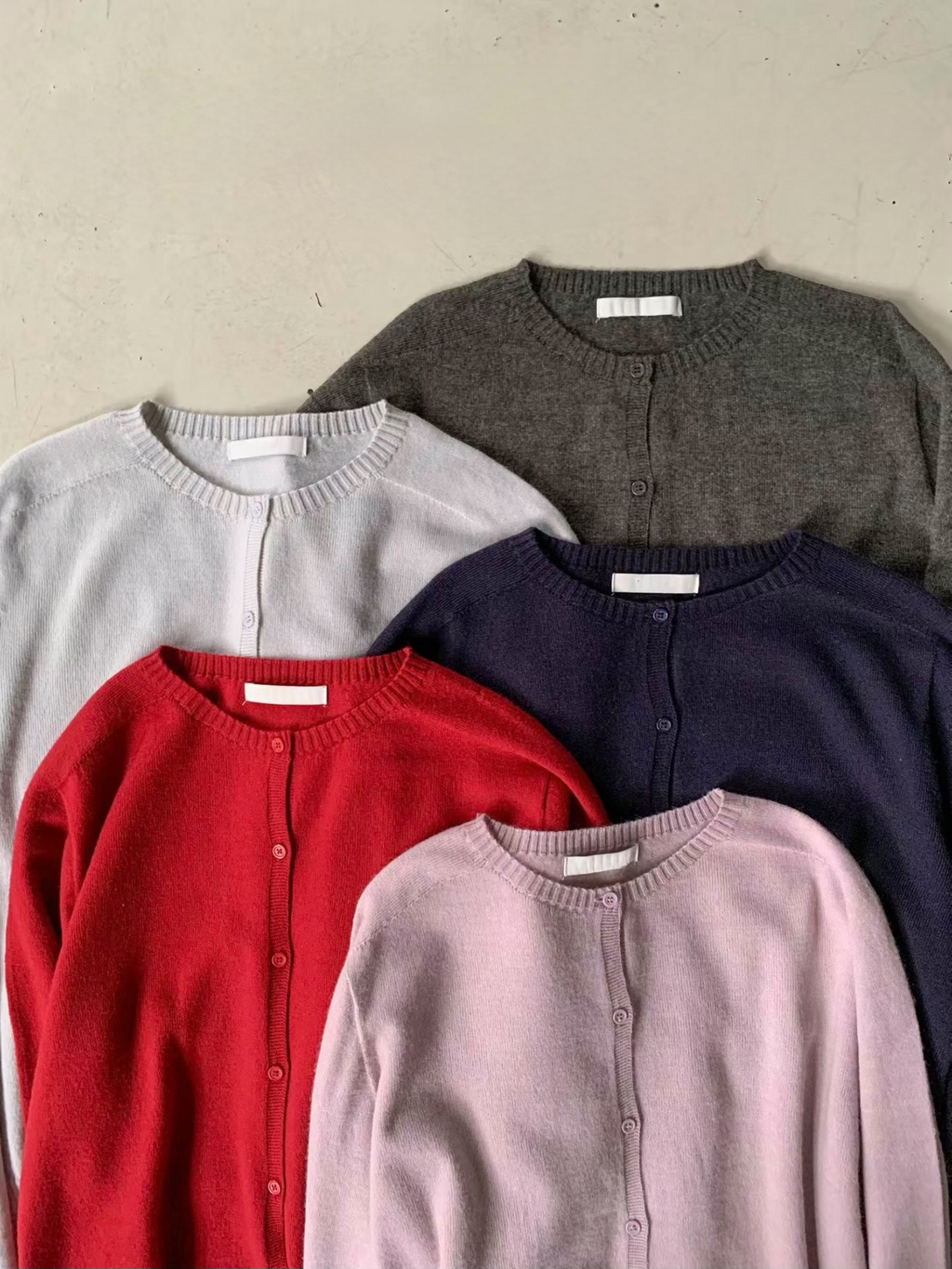 圓領Cardigan